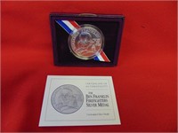 (1) Ben Franklin Firefighters SILVER Medal