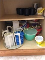 Tupperware and misc. kitchen items