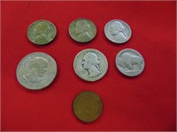 (1) Mixed bag of coins