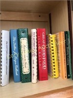 Collection of cook books