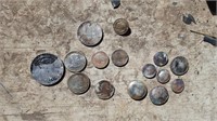 Interesting coin lot. Silver quarter Susan Bs