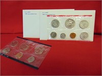(2) 1981 UNC Coin set