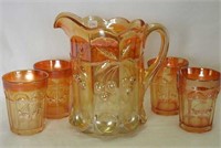 Cherry & Cable 5 pc. water set - marigold