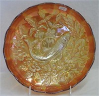 M'burg Trout & Fly IC shaped bowl - marigold