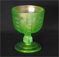 Coin Spot goblet shaped whimsey compote - ice