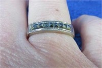 sterling silver band ring - size 7