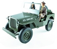 Pin-Up. Aroutcheff La Jeep Willys