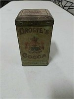Vintage Droste's Cocoa tin