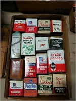 Miscellaneous lot of spices