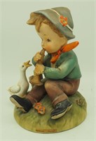 Erich Stauffer Figurine Hummel Like Boy W/ Duck