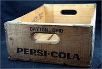 Vintage Wood Pepsi Crate Dayton Oh Durabilt Soda