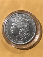 1882 O Morgan Silver $1 Dollar Coin