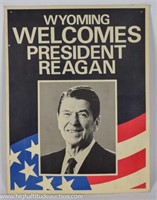 President Ronald Reagan Political Poster