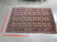 old persian wool rug (~ 4ft x 6ft)