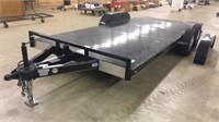 2018 Nation 18 foot steel deck car trailer, brand
