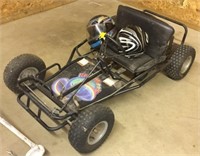 Kart Wheels 2 person go cart chassis with 2