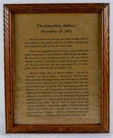 The Gettysburg Address Framed Print