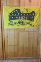 Operation Desert Storm Support Our Troops Flag