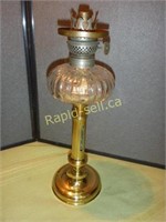 Antique Chamberstick Oil Lamp