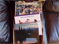 CD'S, RECORDS, "THE OLYMPIC PENINSULA" BOOK