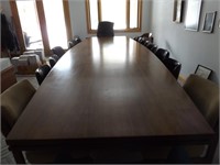 14' LONG CONFERENCE TABLE "BOAT SHAPED"?