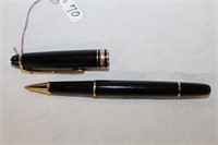 14kt marked Mont Blonc Ballpoint Pen signed &