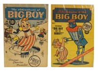 Adventures of Big Boy comics #2 and # 4