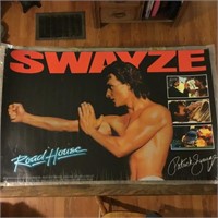 Roadhouse, with Patrick Swayze. Rental store