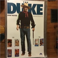 The Duke, with John Wayne. Rental store
