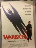 Warlock, rental store promotional poster.