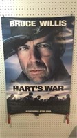 Hart’s War, movie poster. With Bruce Willis.