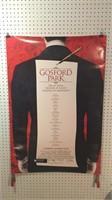 Gosford Park, movie poster, with Helen Mirren and