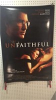 Unfaithful, movie poster. With Richard Gere,