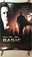 Basic movie poster with John Travolta, Connie