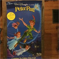 Peter Pan, Walt Disney. Rental store promotional