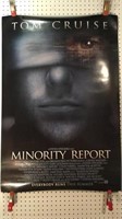 Minority Report movie poster with Tom Cruise.