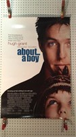 About a Boy movie poster with Hugh Grant, Rachel