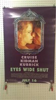 Eyes Wide Shut, movie poster. With Tom Cruise and