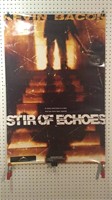 Stir of Echoes movie poster with Kevin Bacon.