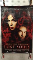 Lost Souls movie poster with Winona Ryder and Ben