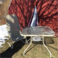 Patio Table & Chair