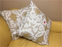 Two Over sized Throw Pillow