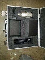 Neumann type m-147 microphone in case