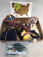 Boy Scout items, pennent, patches