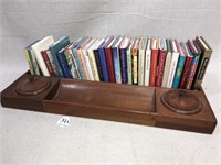 shelves, book desk organizer, wood box, slicer