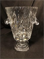 Crystal vases, glass box, glass bowl