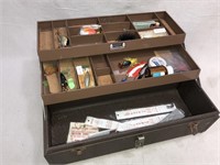 tackle box and lures
