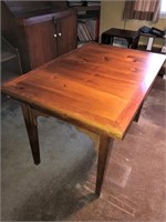 wooden table