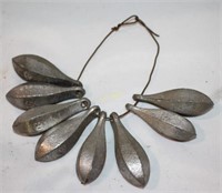 Vintage Handmade Lead Sinkers #8