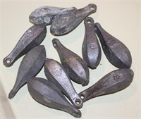 Vintage Handmade Lead Sinkers No. 8